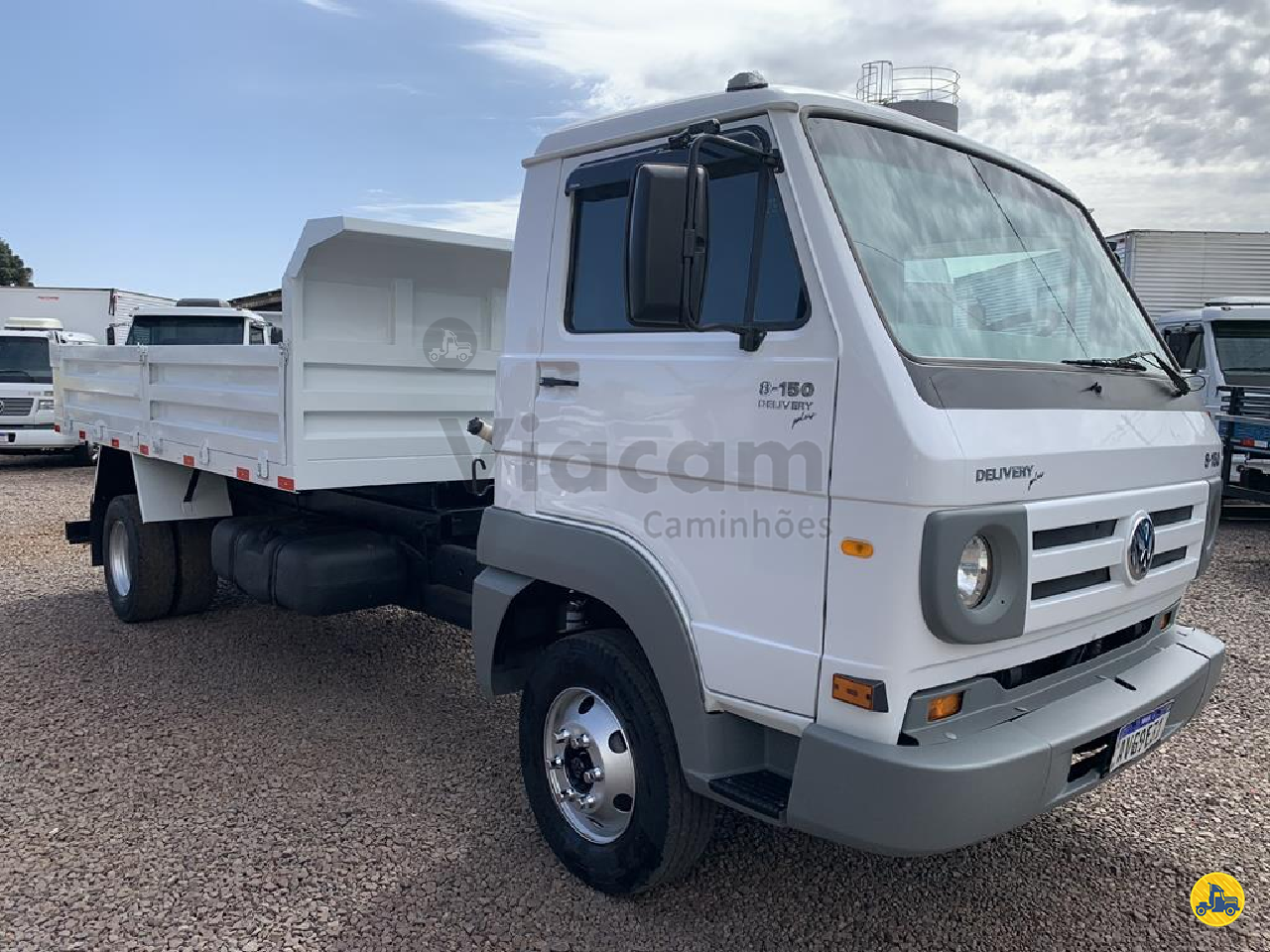 CAMINHAO VOLKSWAGEN VW 8150 Caçamba Basculante 3/4 4x2 Viacam Caminhões CASCAVEL PARANÁ PR